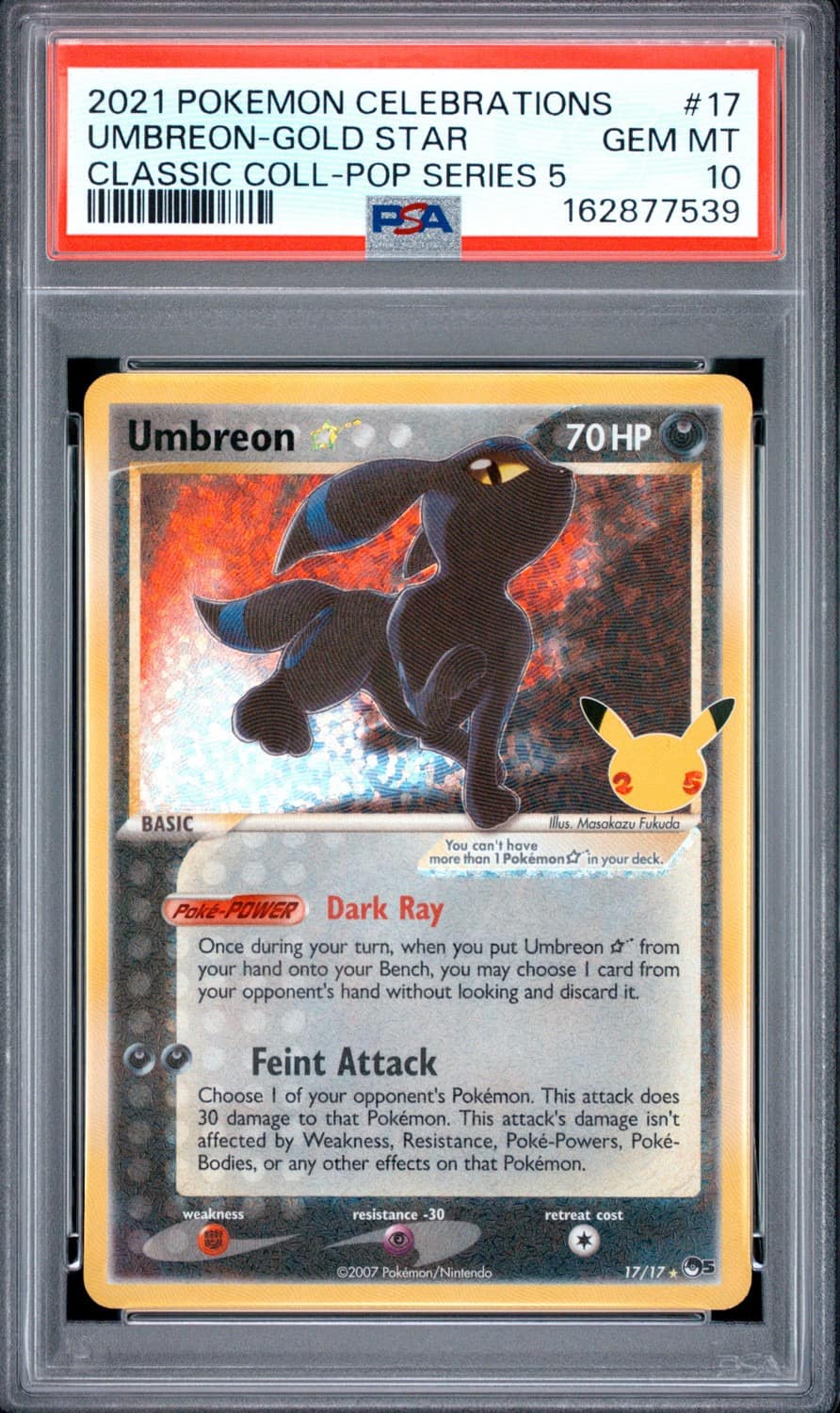 Umbreon-Gold Star