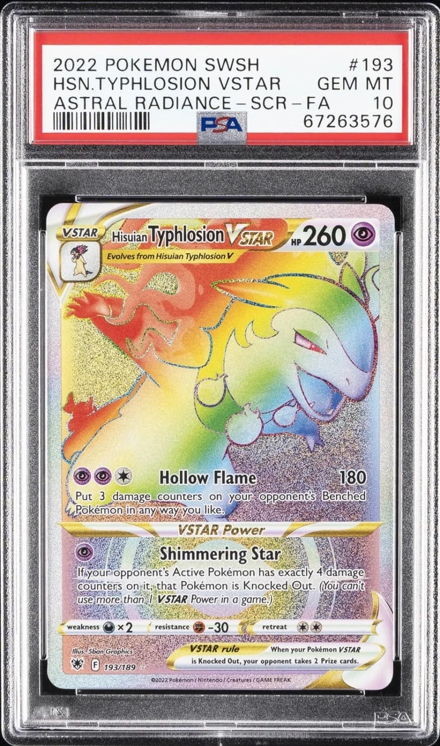 Hisuian Typhlosion Vstar