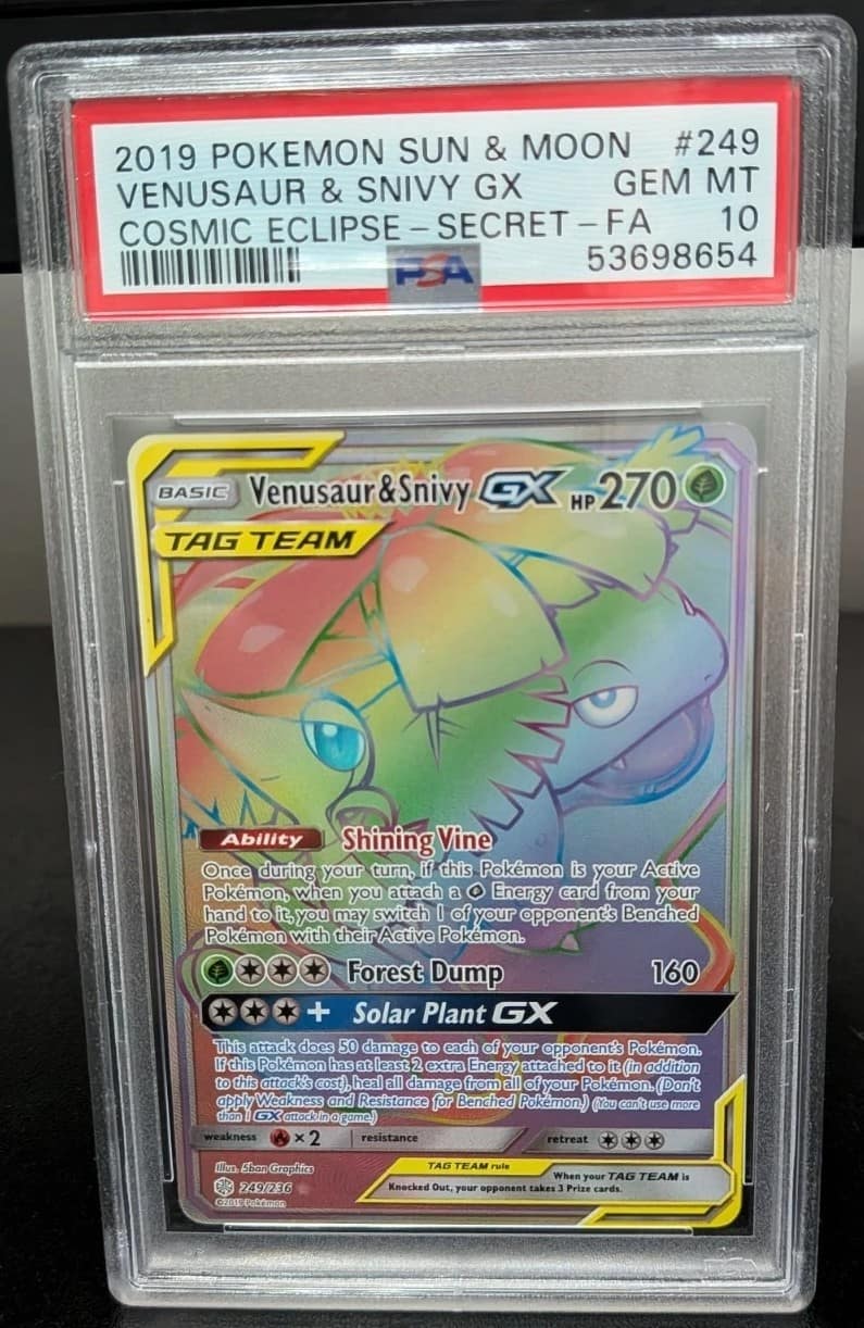Venusaur & Snivy Gx