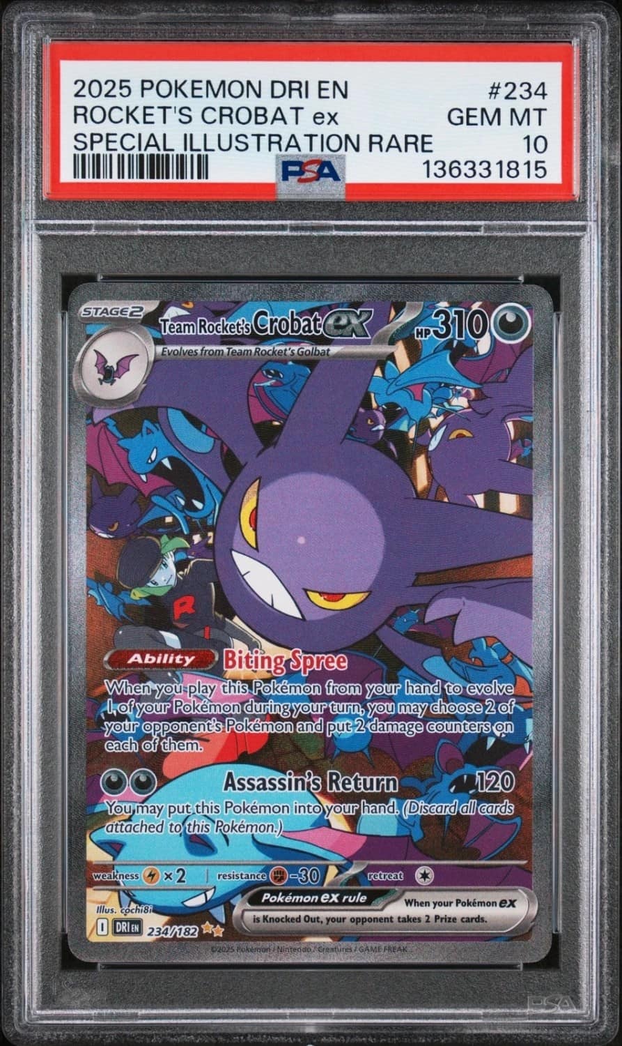 Rocket'S Crobat Ex