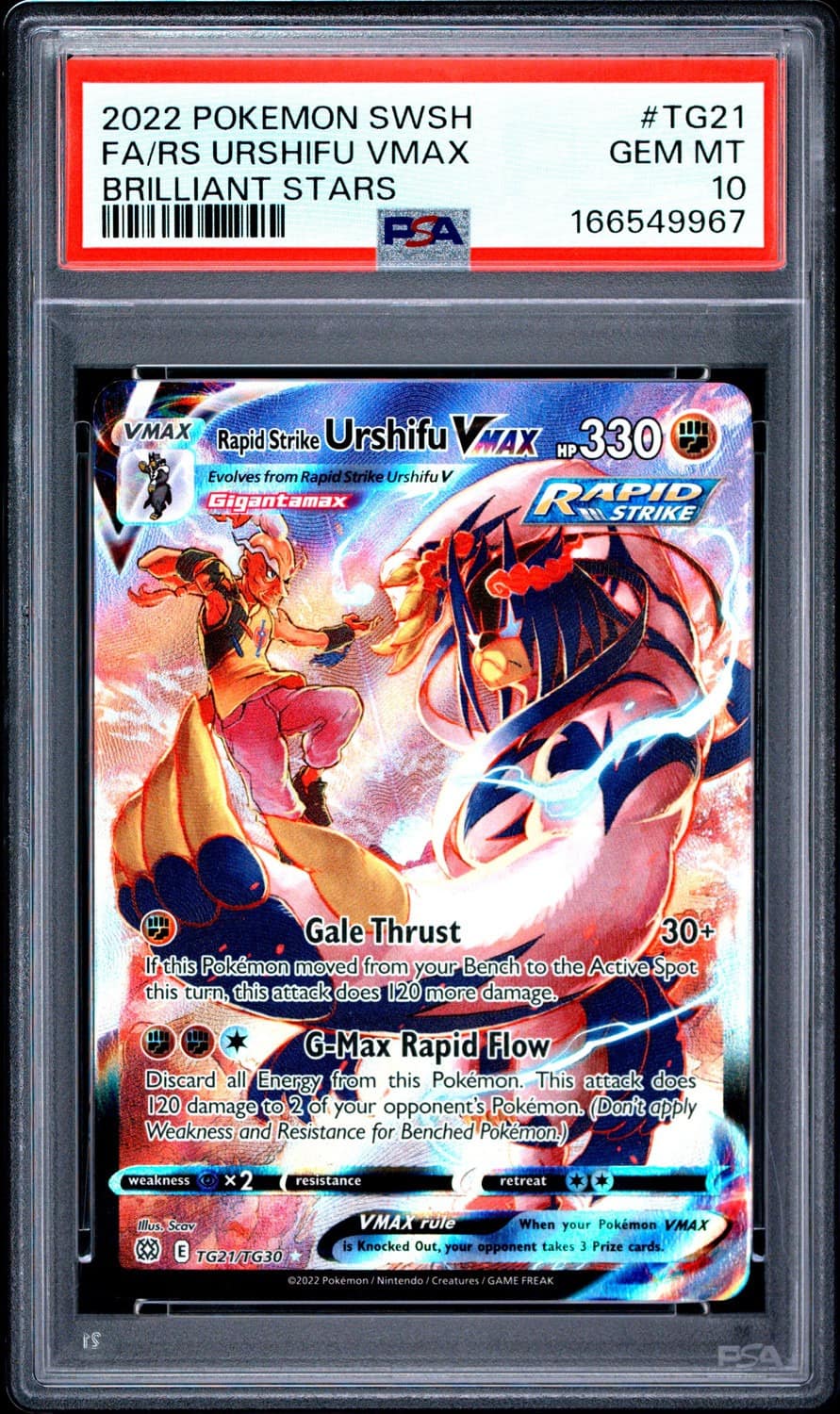 Rapid Strike Urshifu Vmax