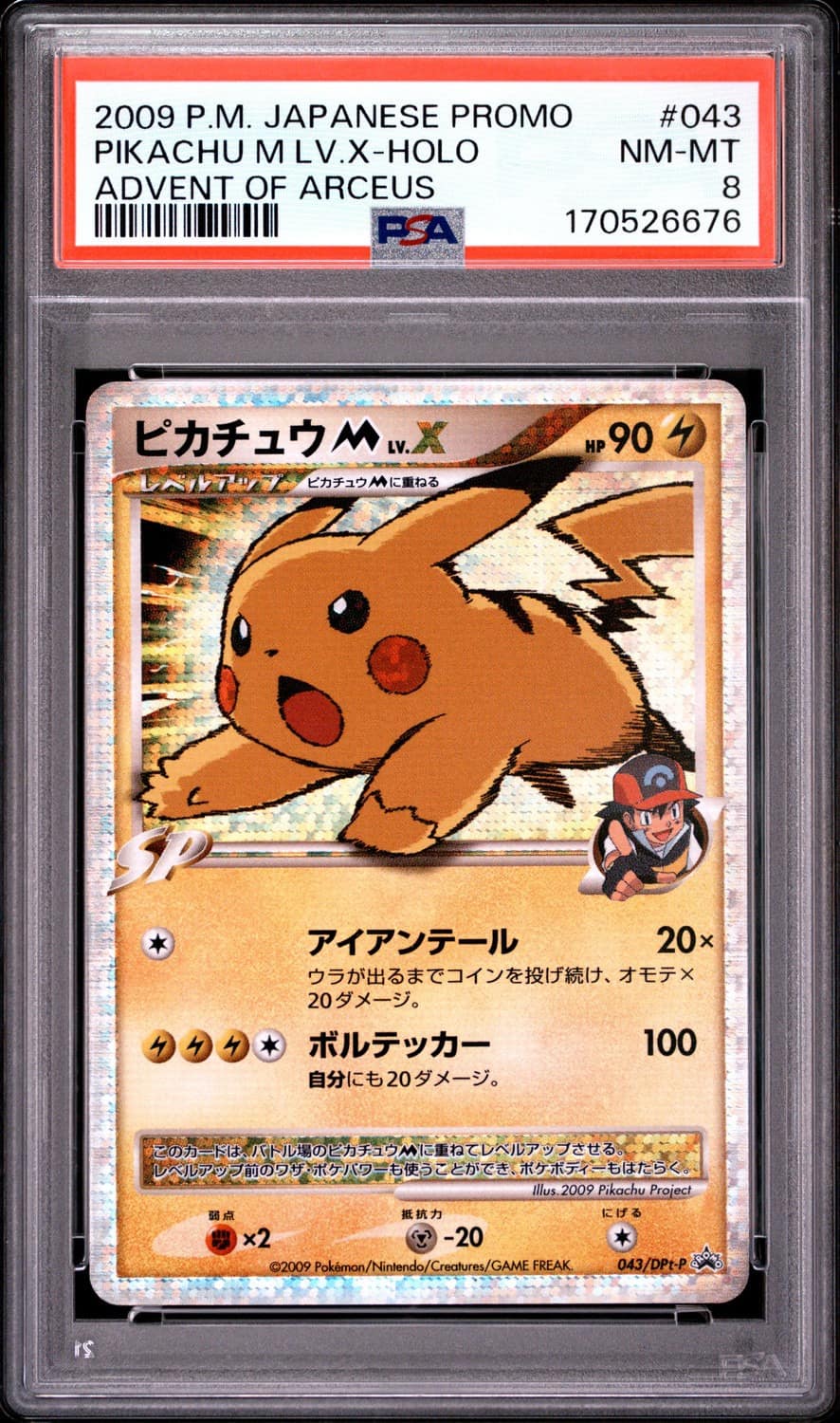 Pikachu M Lv X