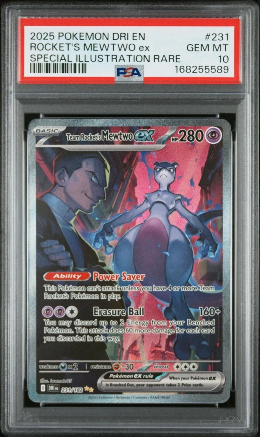 Rocket'S Mewtwo Ex