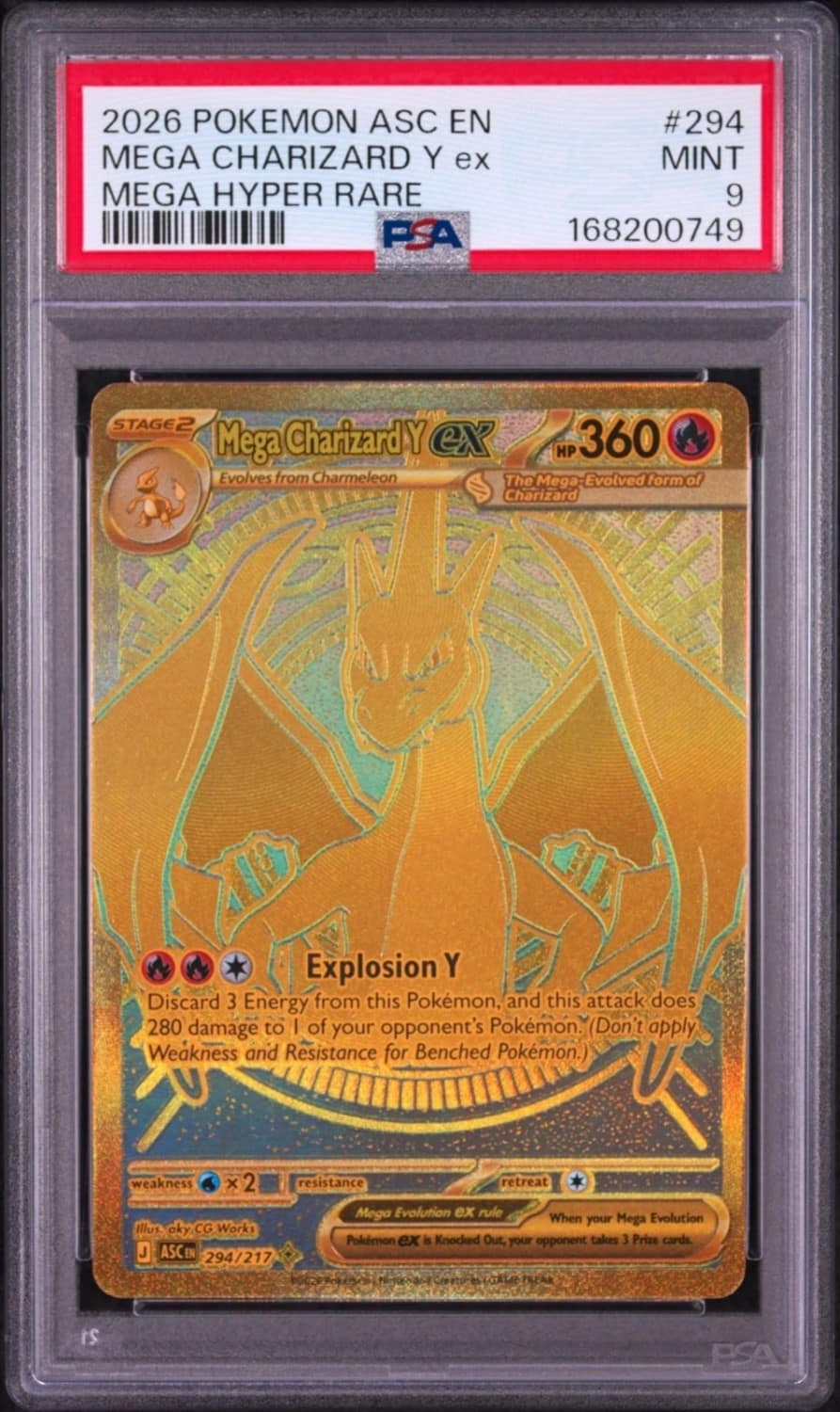 Mega Charizard Y Ex