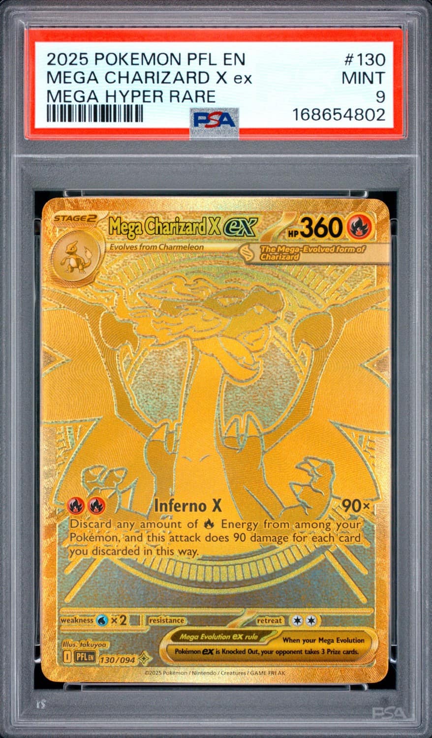 Mega Charizard X Ex