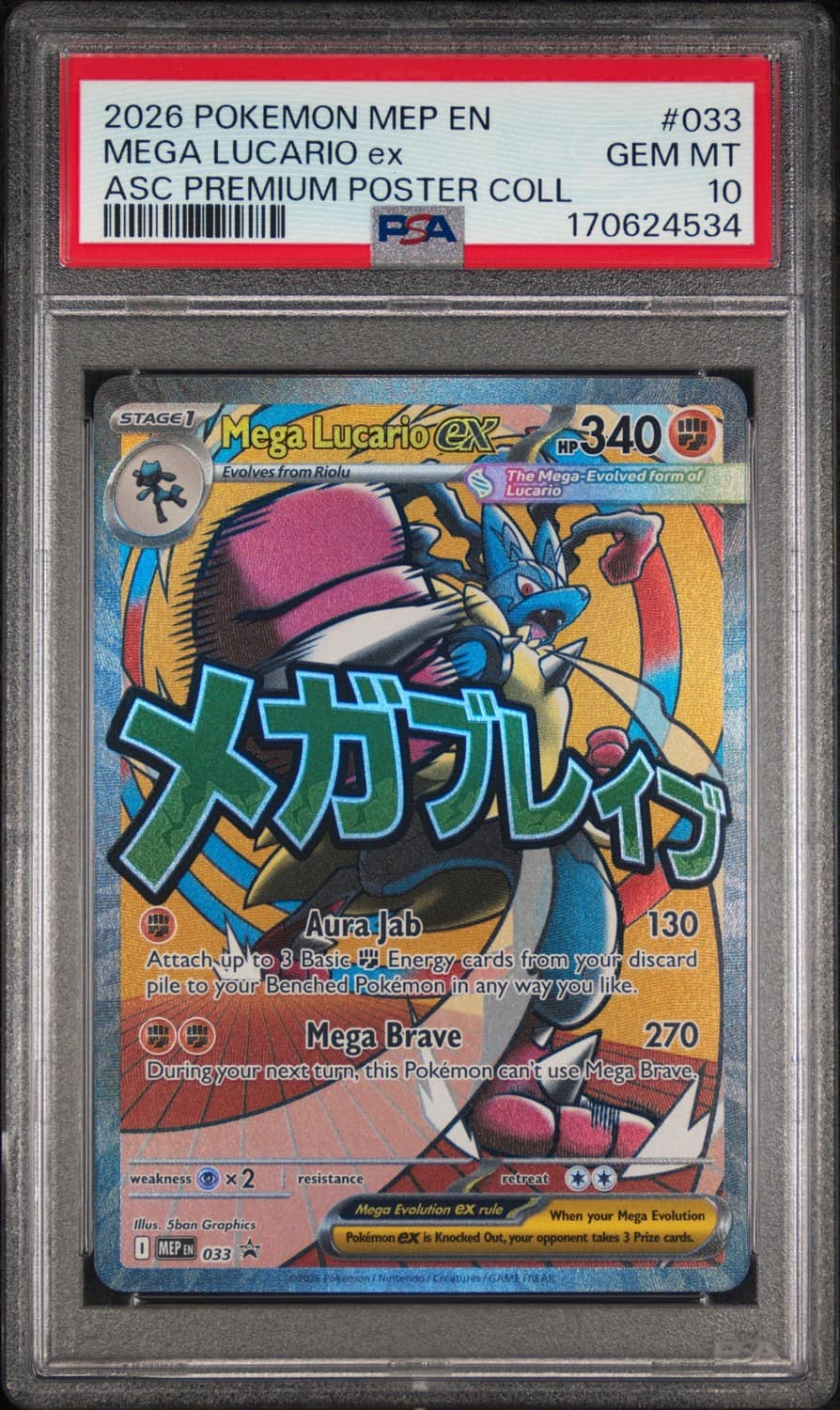 Mega Lucario Ex