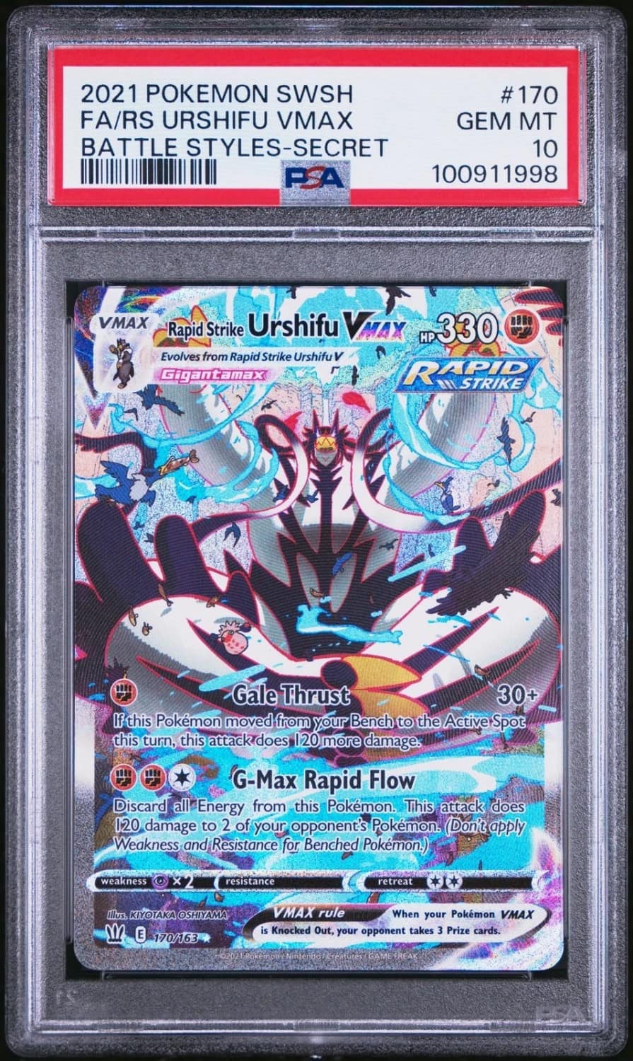 Rapid Strike Urshifu Vmax
