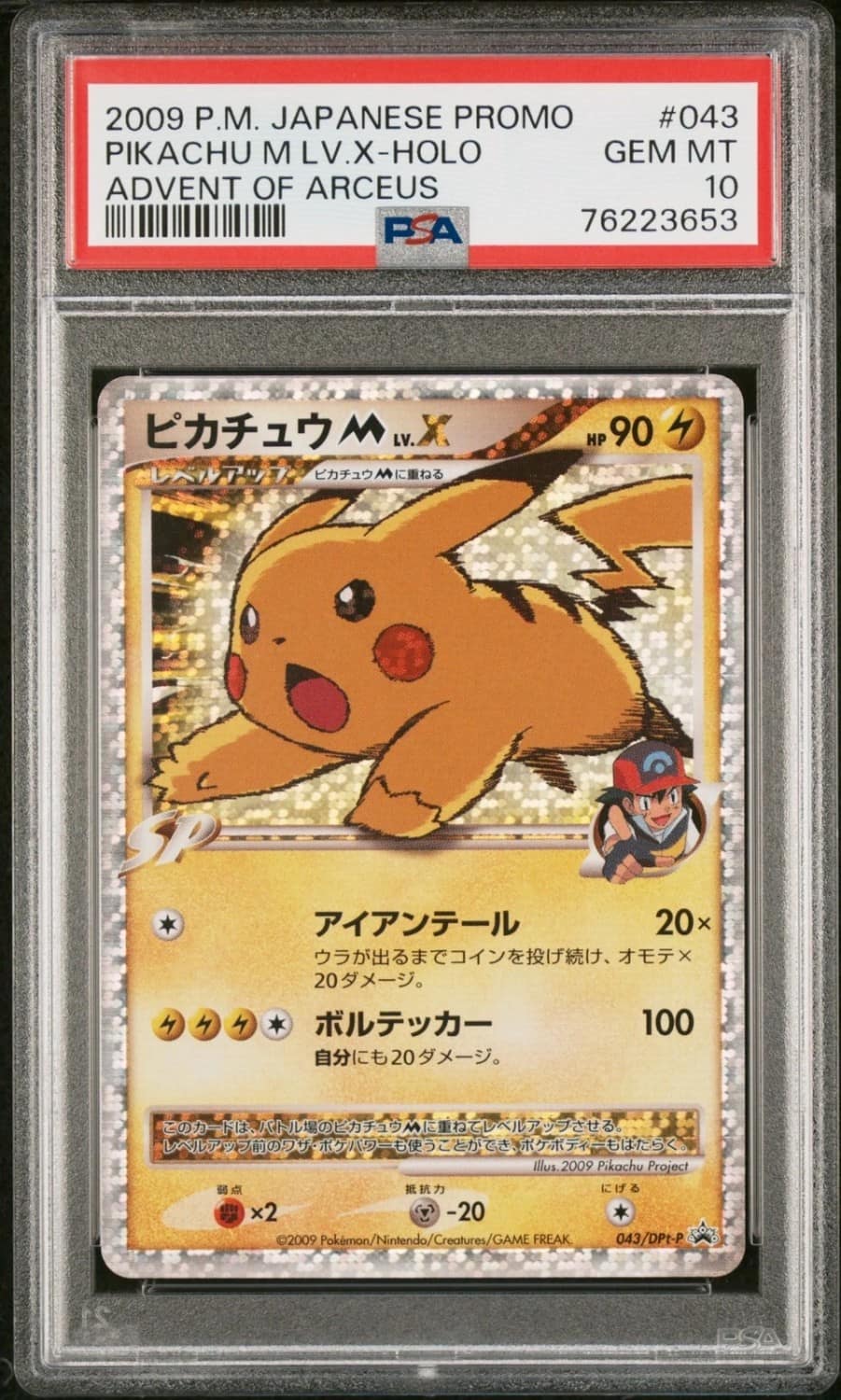 Pikachu M Lv X