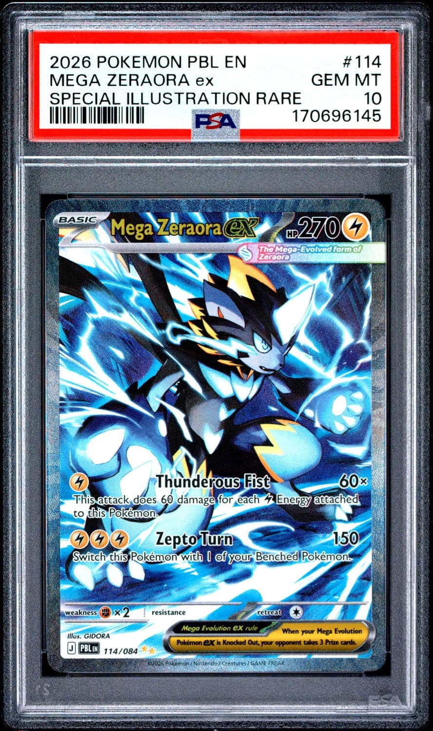 Mega Zeraora Ex