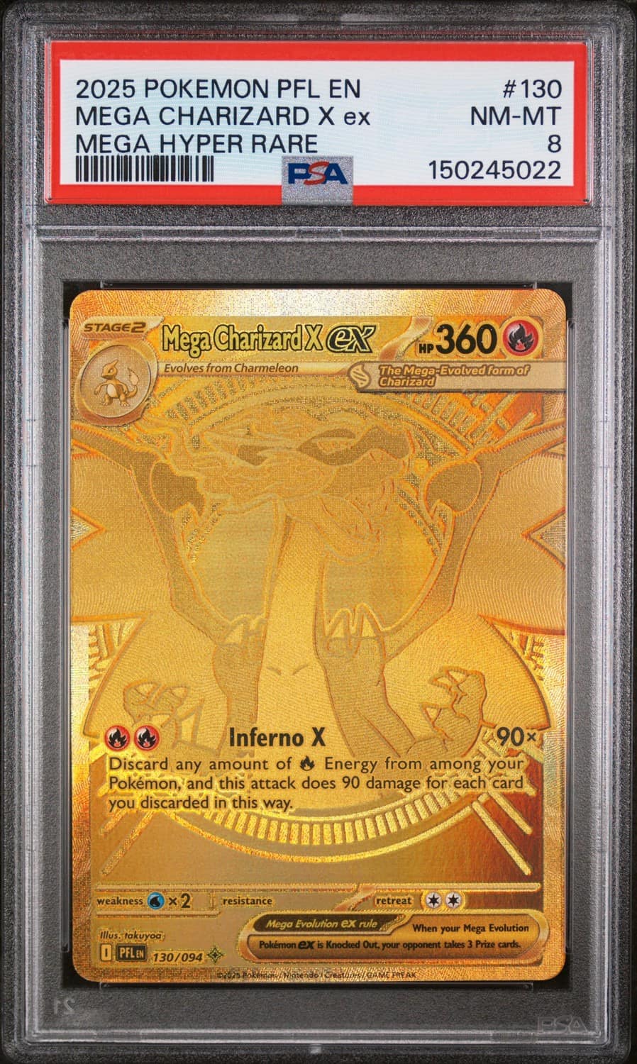 Mega Charizard X Ex