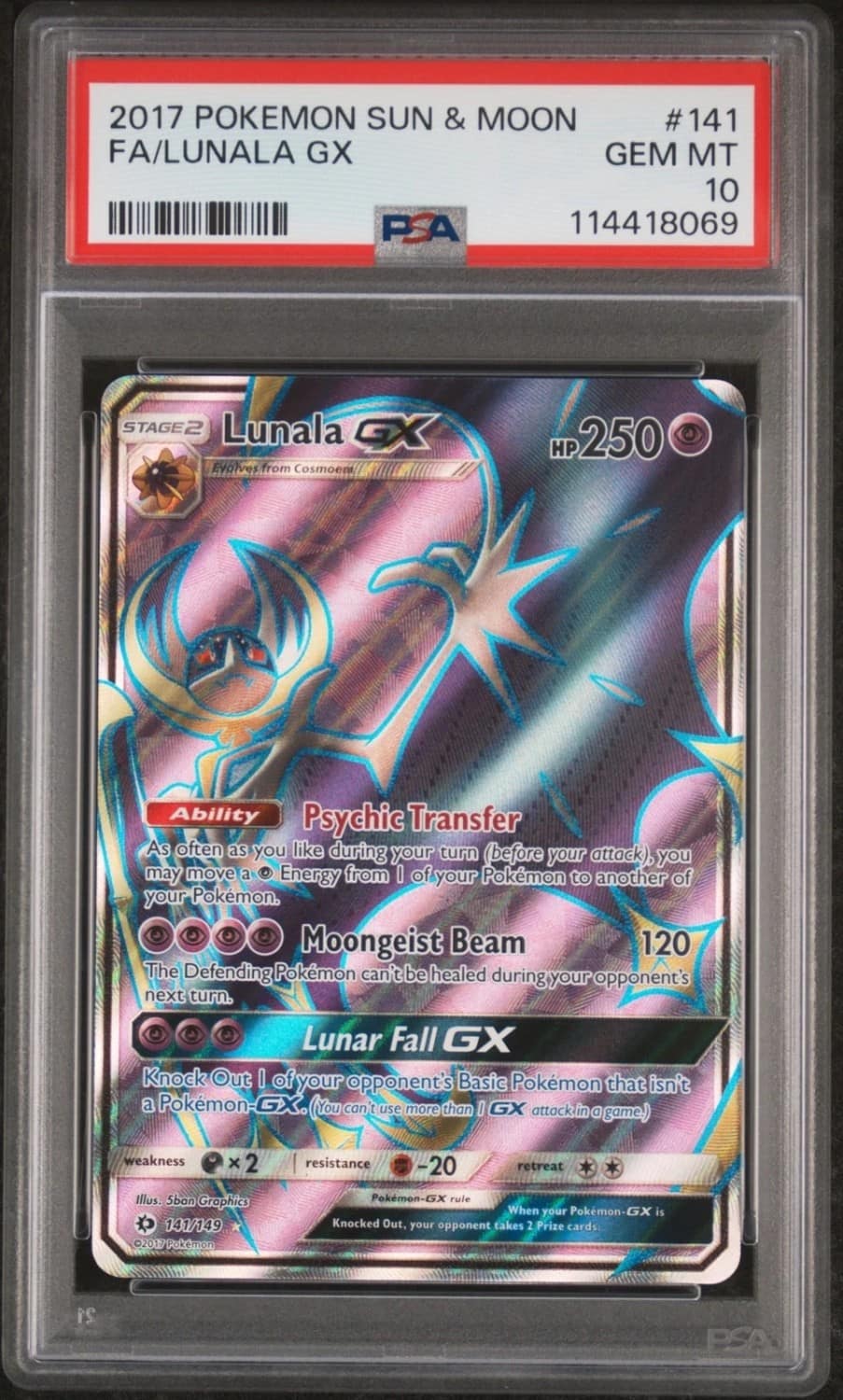 Lunala Gx