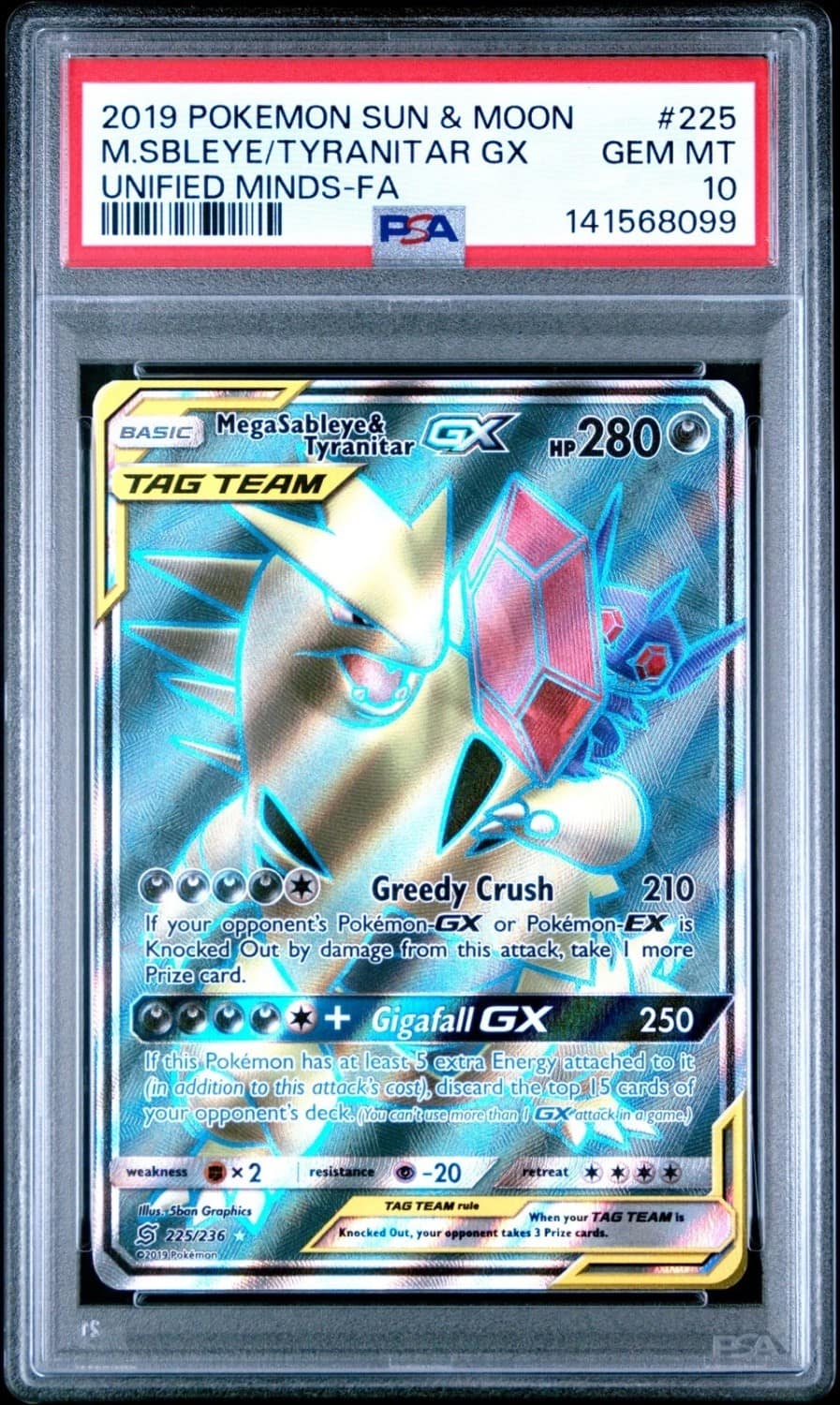 Mega Sableye & Tyranitar Gx