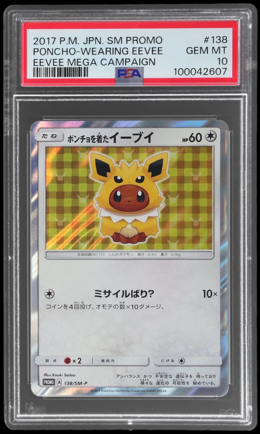 Poncho-Wearing Eevee