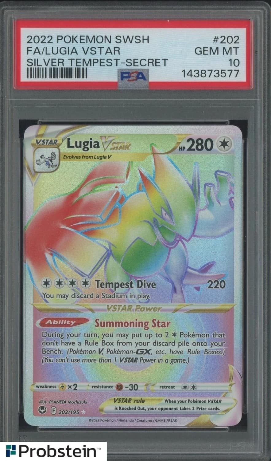 Lugia Vstar