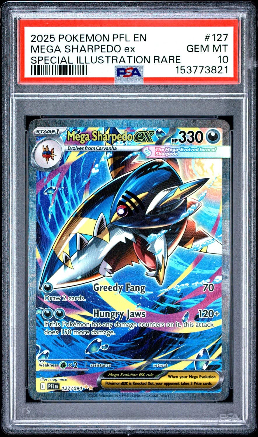 Mega Sharpedo Ex
