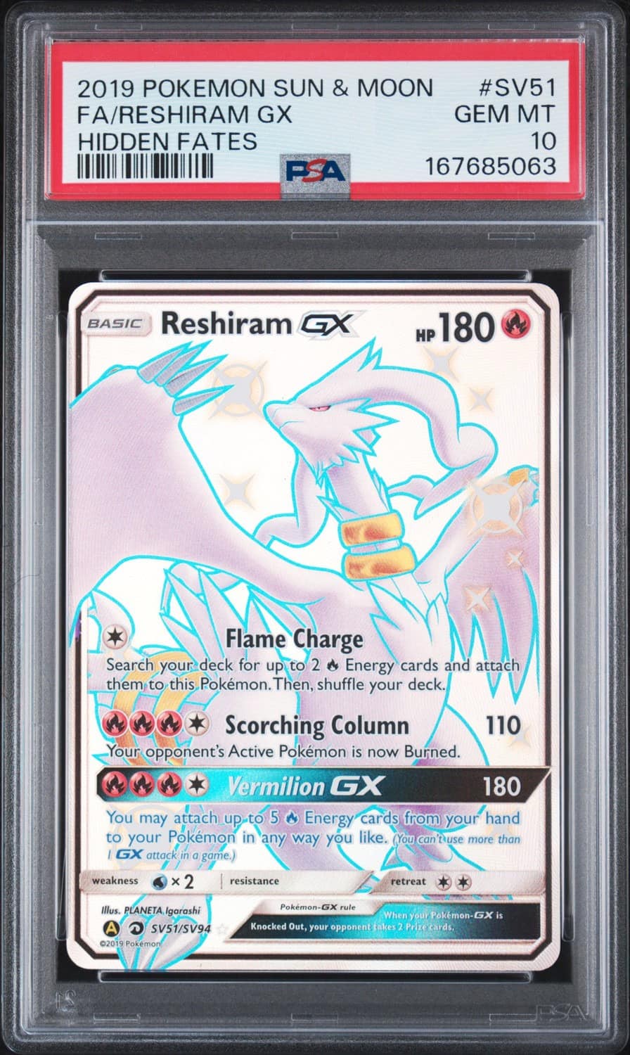 Reshiram Gx
