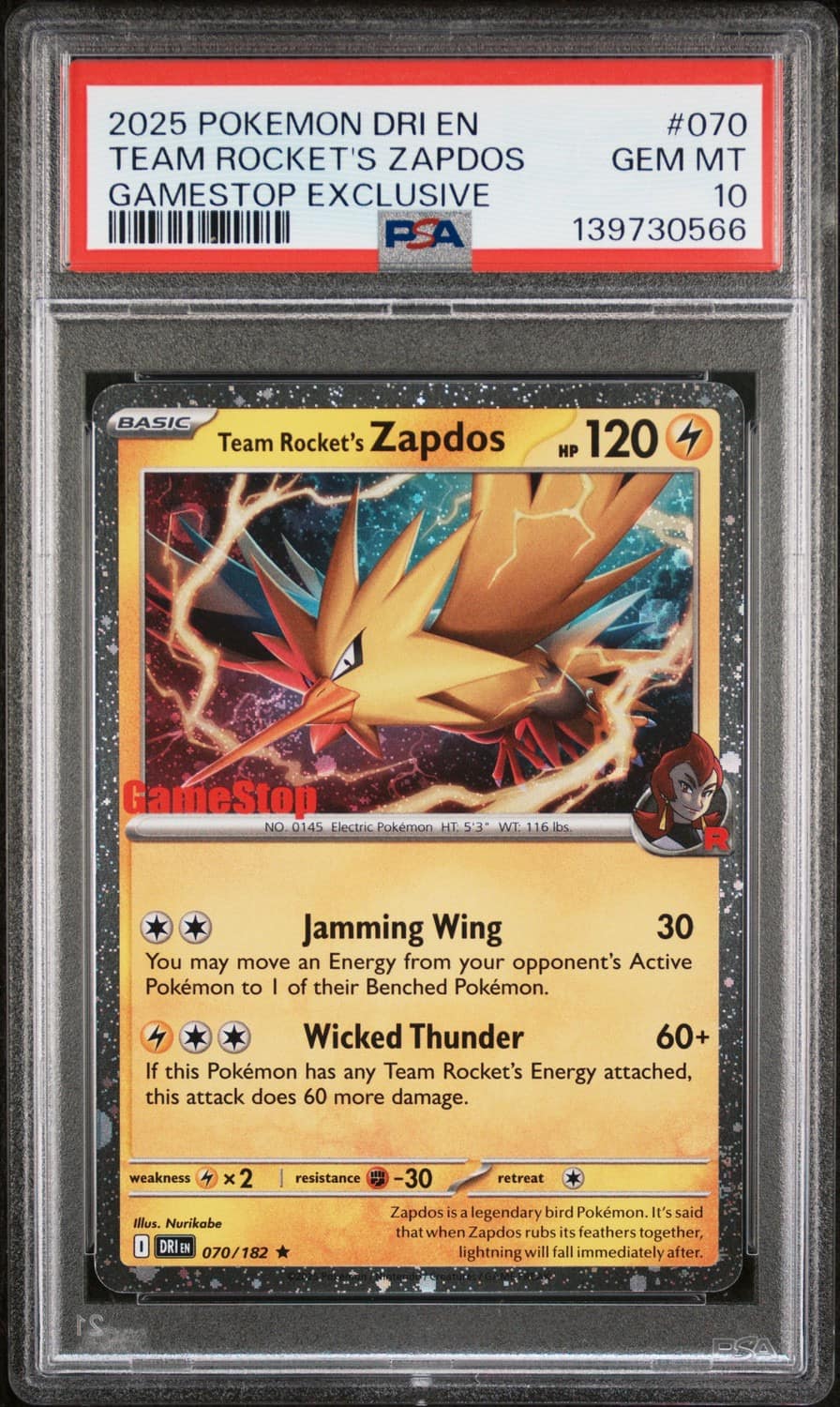Team Rocket'S Zapdos