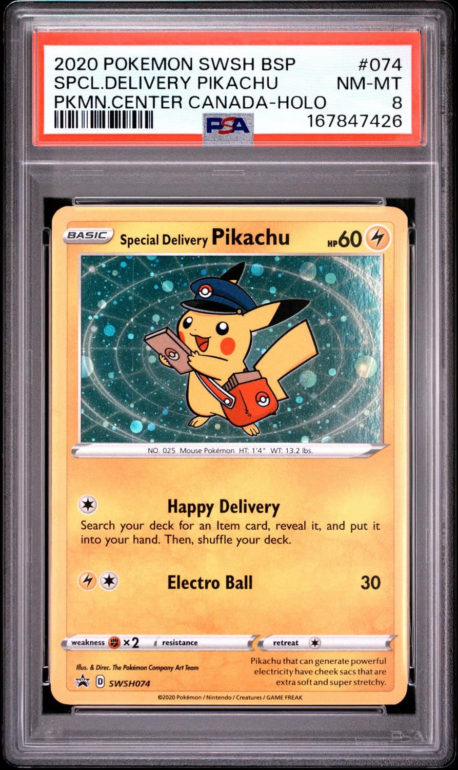 Special Delivery Pikachu