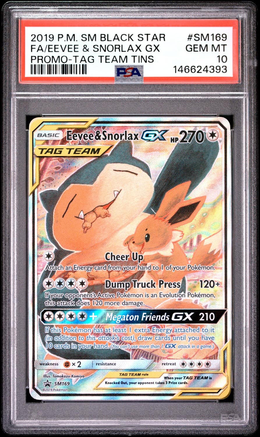 Eevee & Snorlax Gx