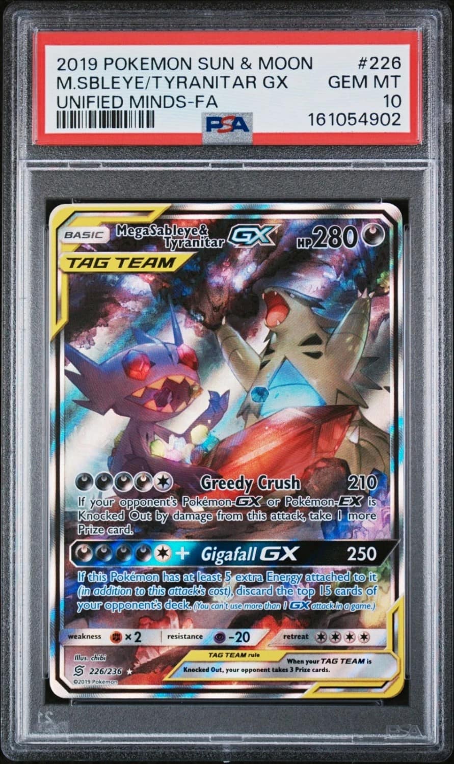 Mega Sableye & Tyranitar Gx