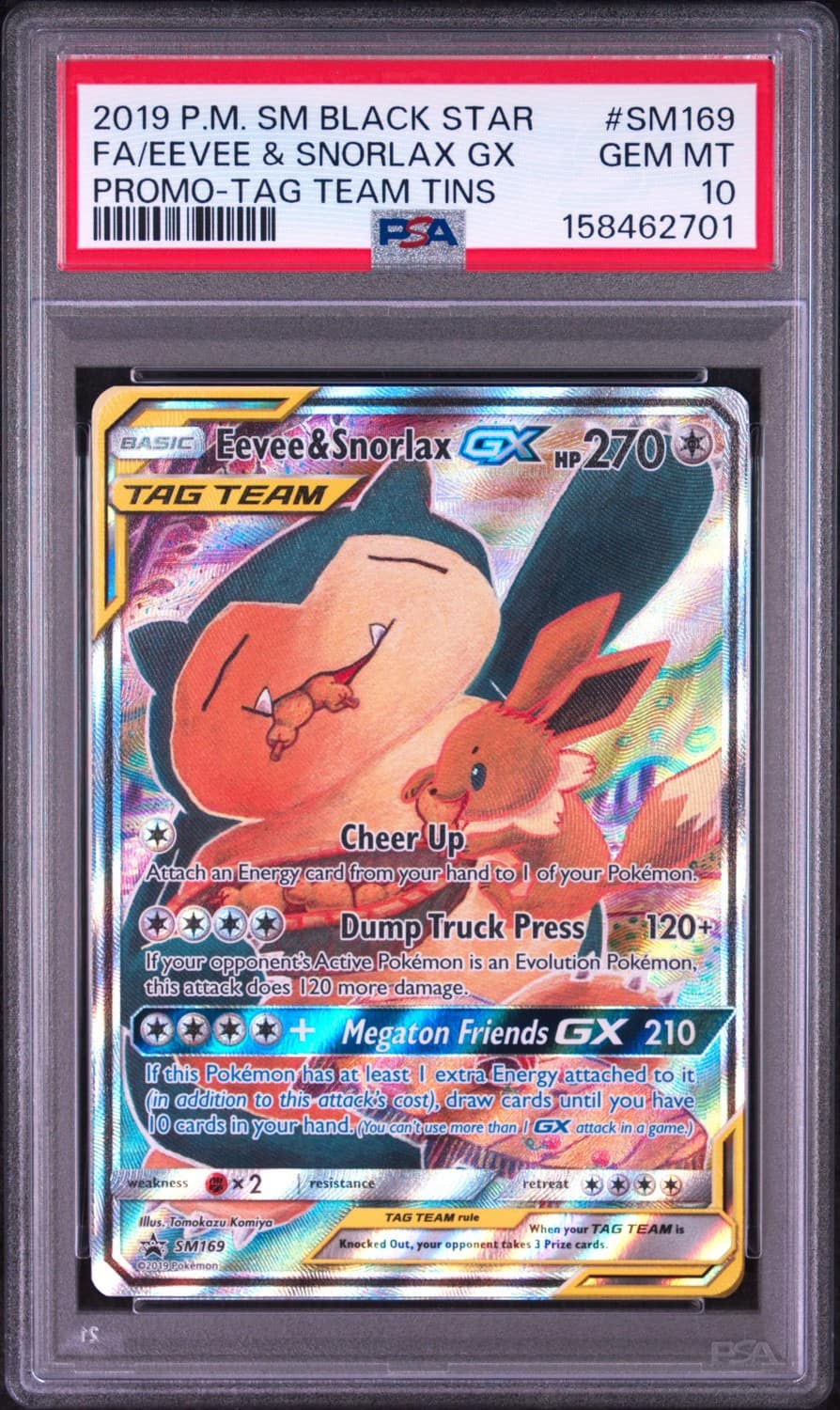 Eevee & Snorlax Gx