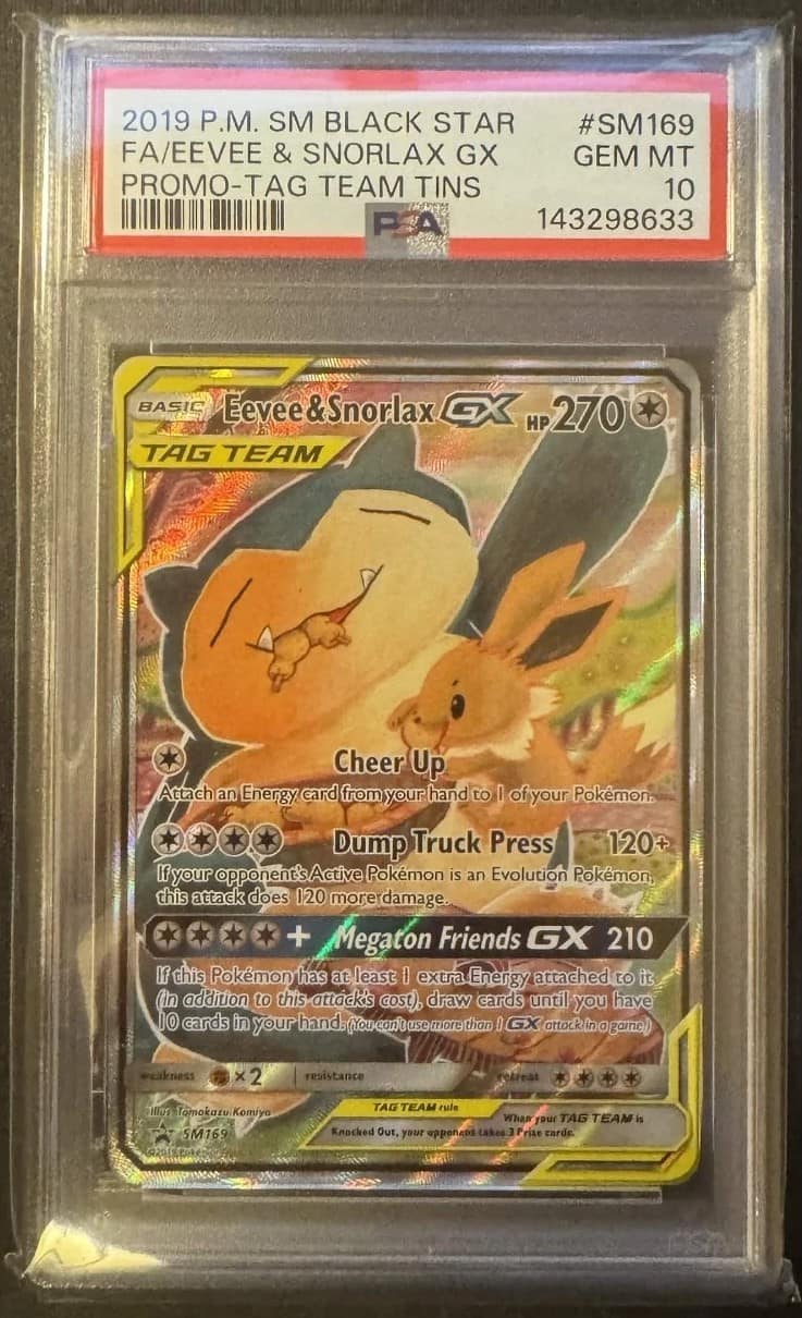 Eevee & Snorlax Gx