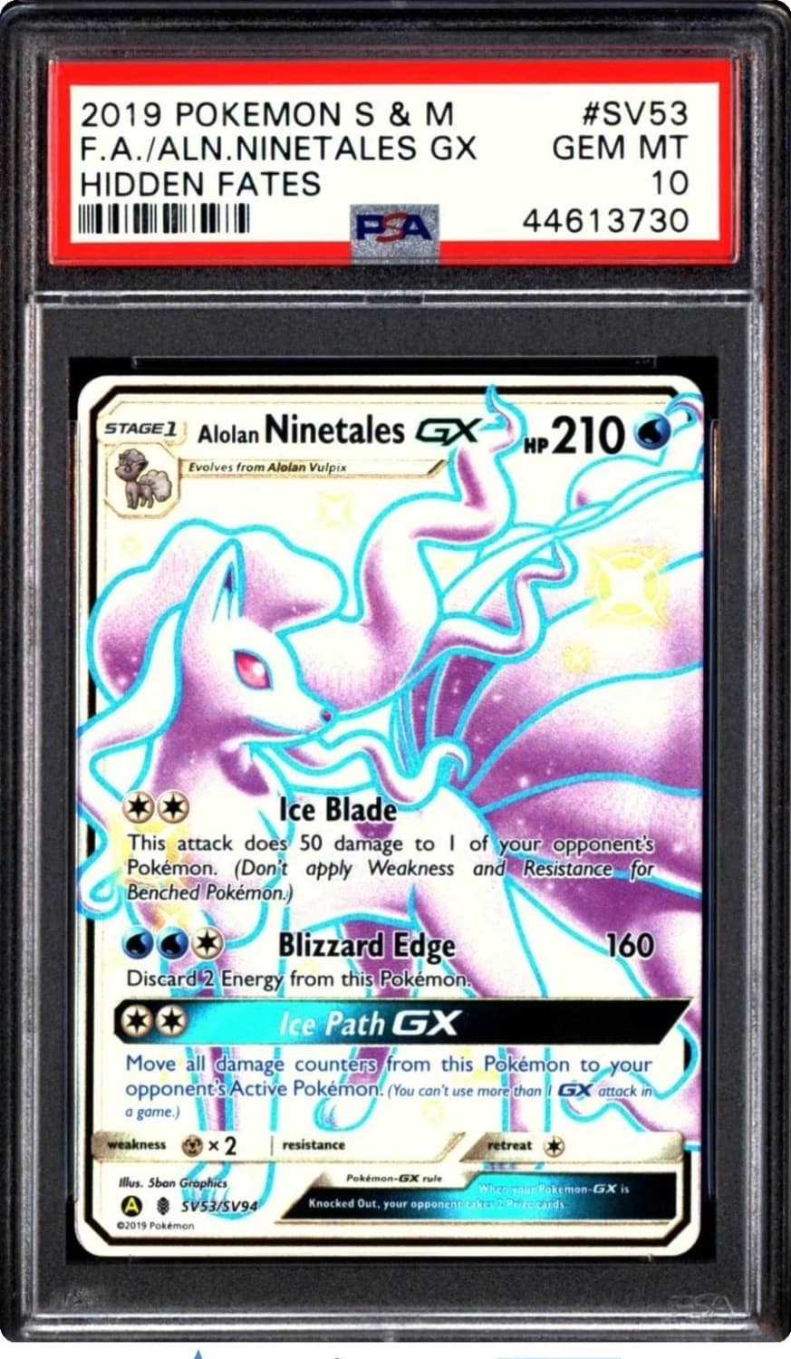 Alolan Ninetales Gx