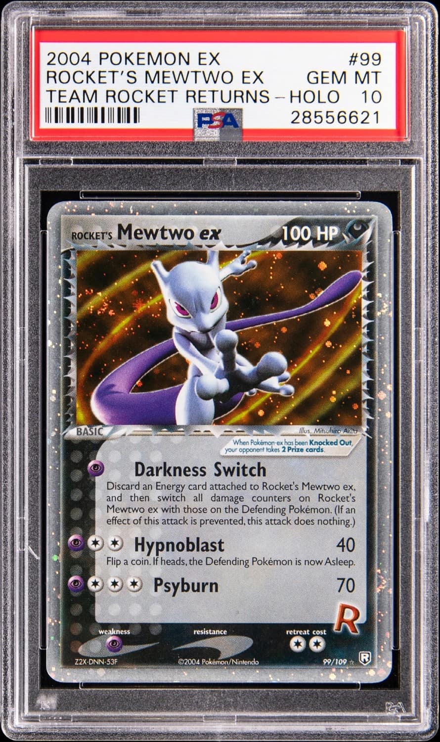 Rocket'S Mewtwo Ex