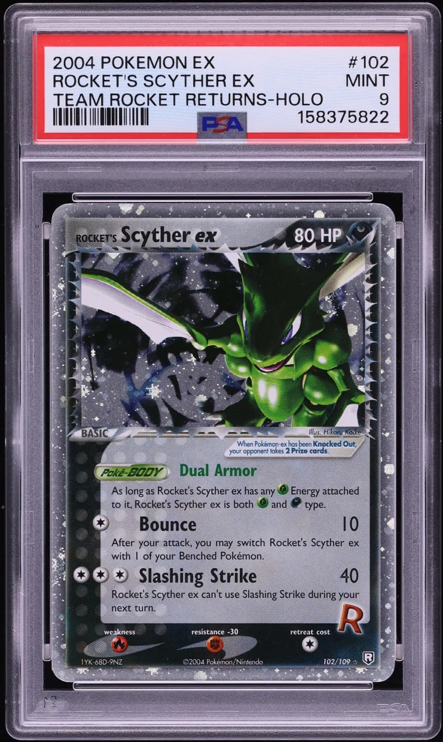 Rocket'S Scyther Ex