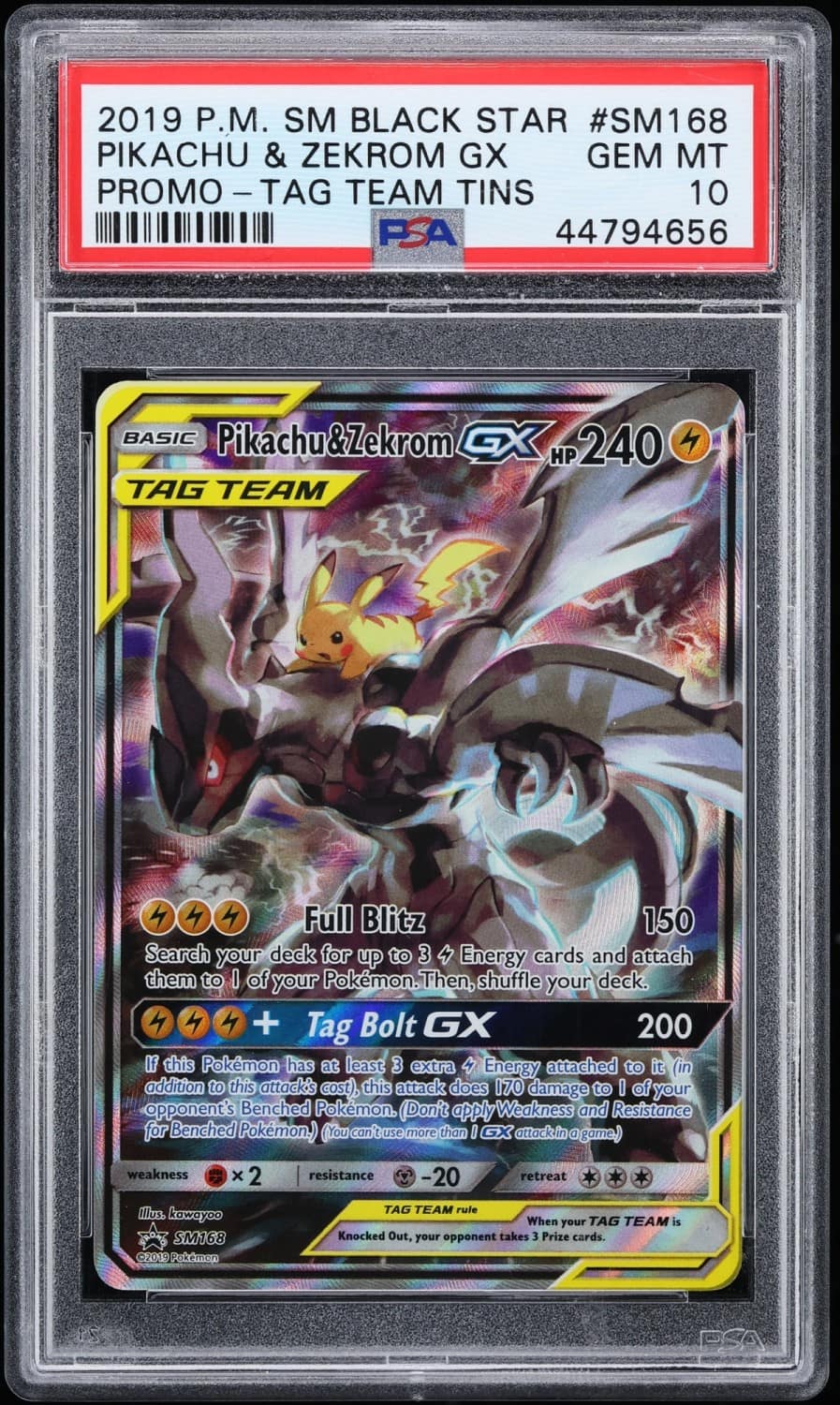 Pikachu & Zekrom Gx