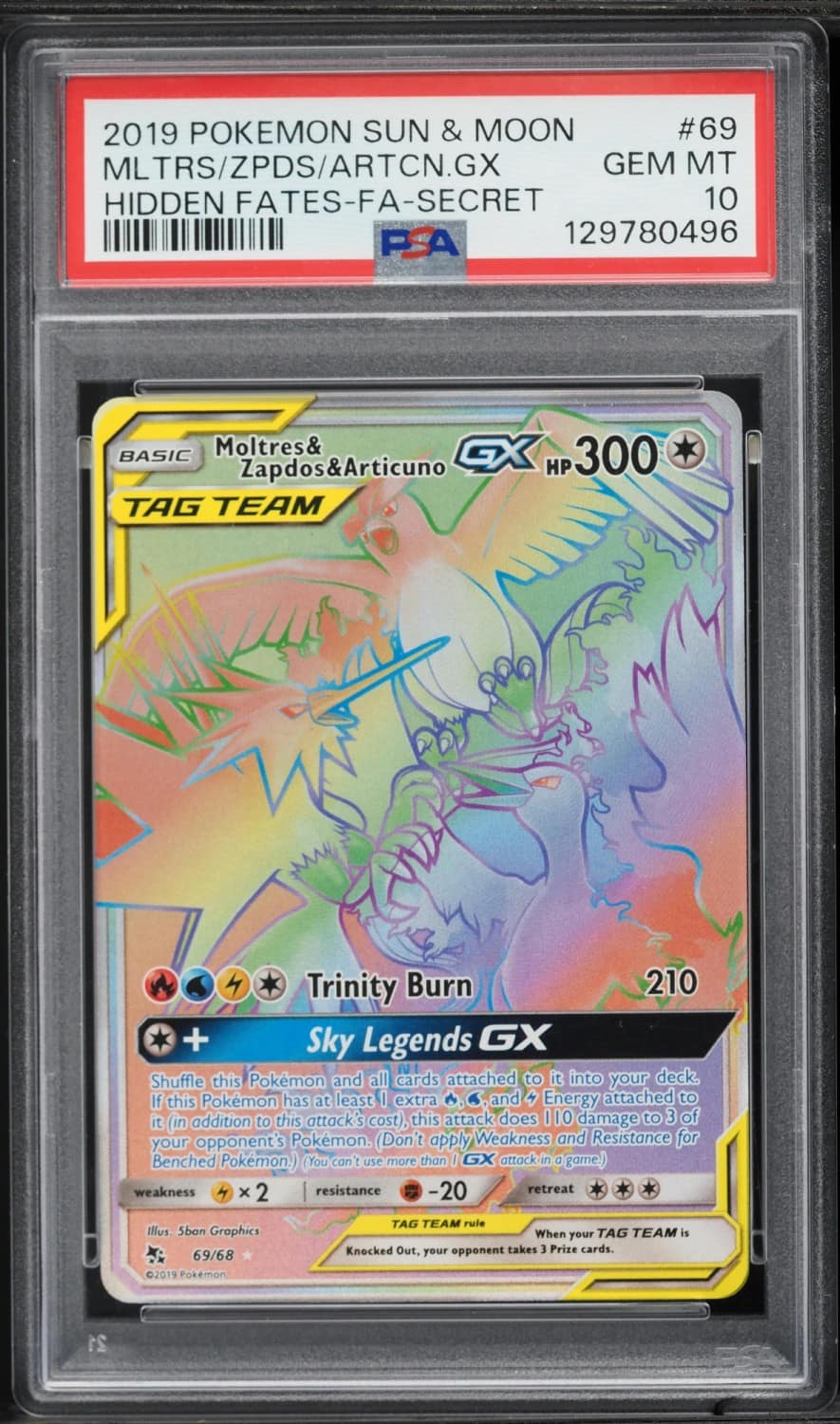 Moltres & Zapdos & Articuno Gx