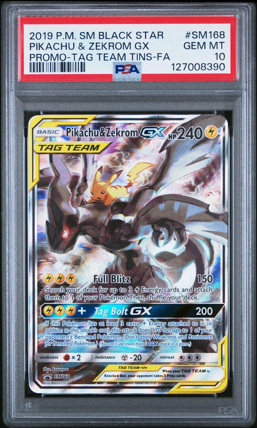 Pikachu & Zekrom Gx