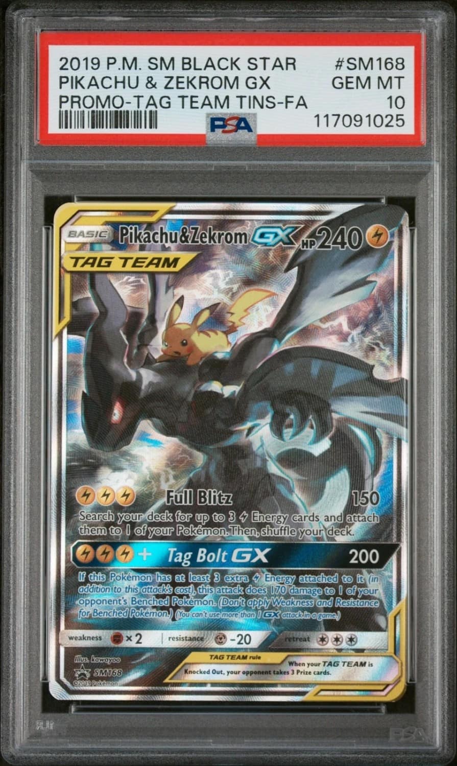 Pikachu & Zekrom Gx