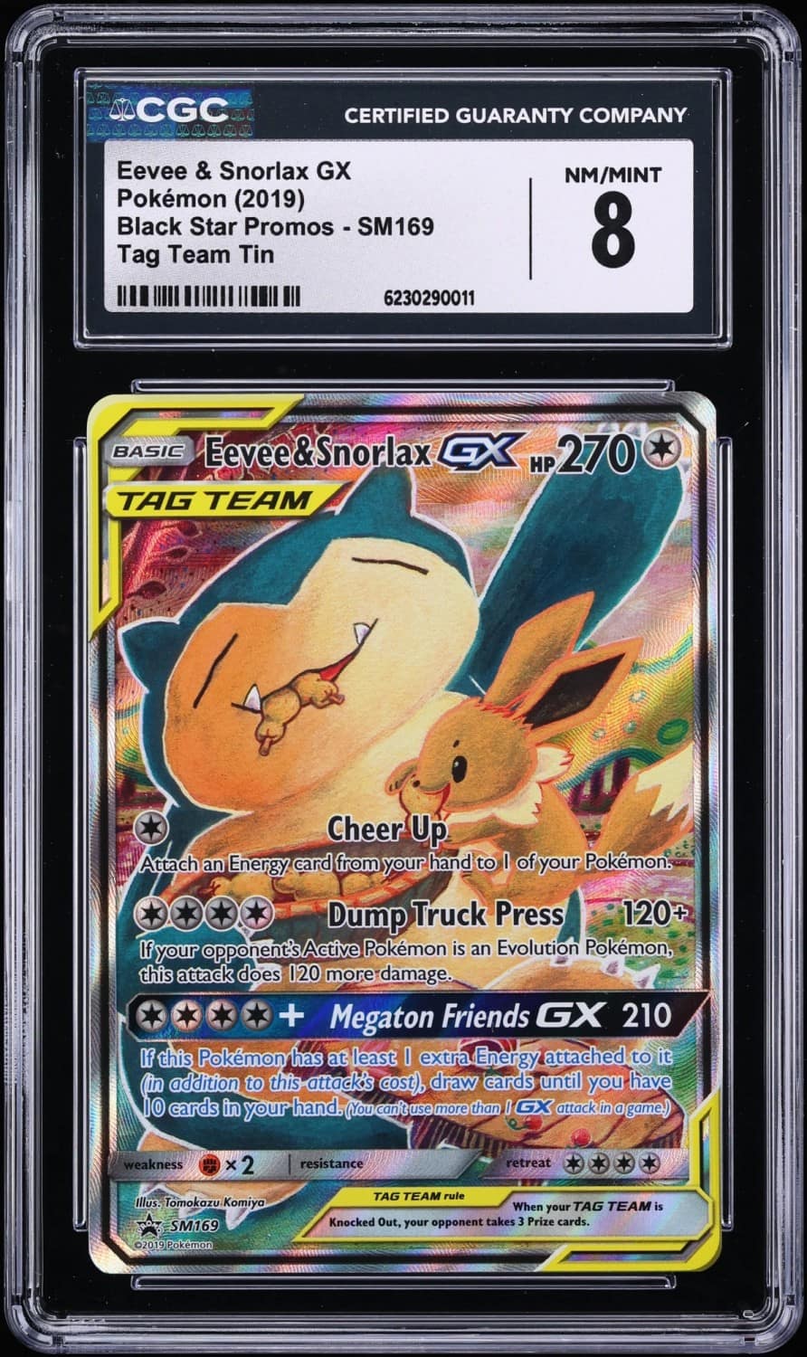 Eevee & Snorlax Gx