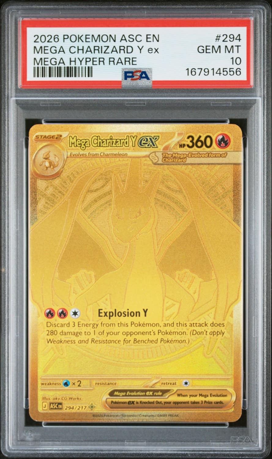 Mega Charizard Y Ex