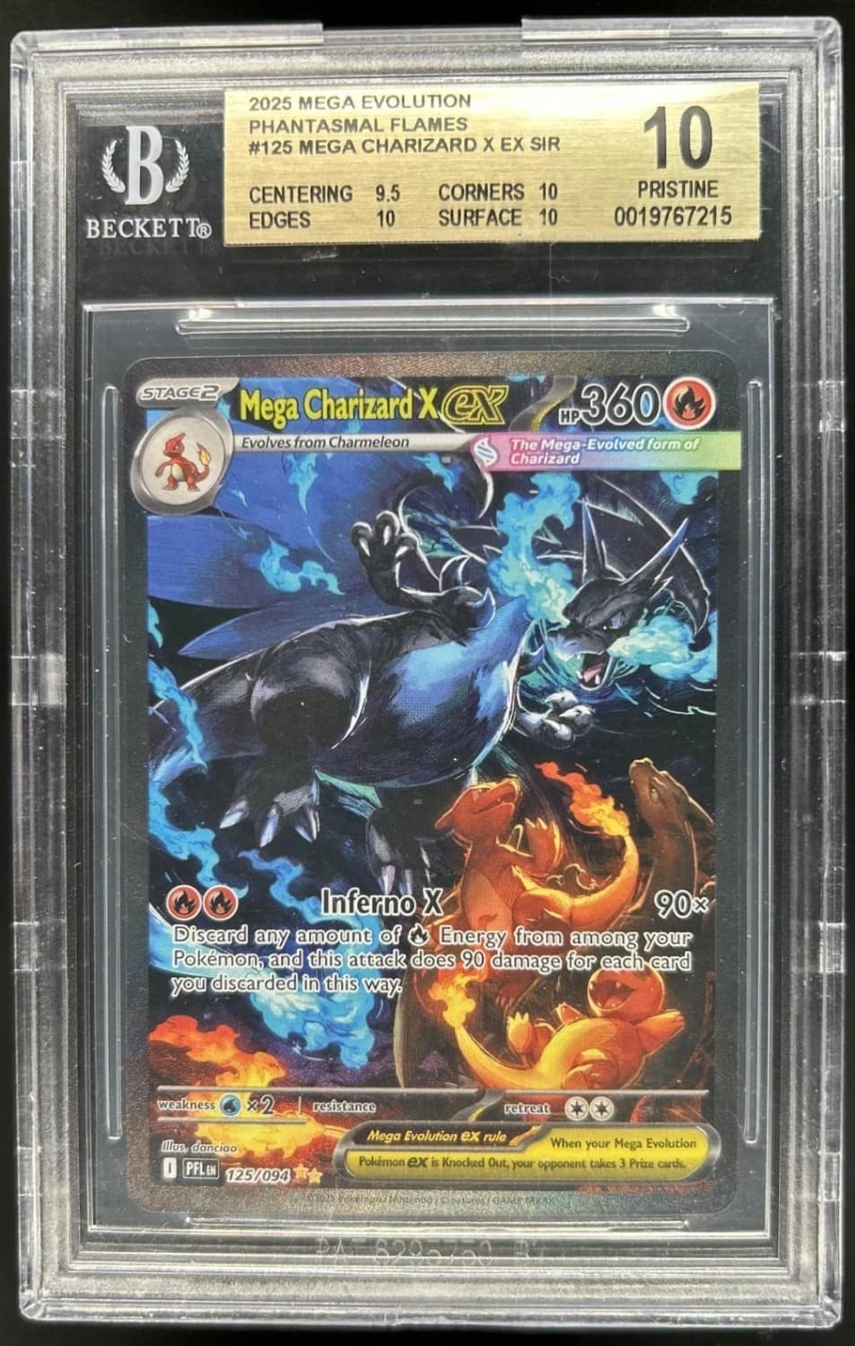 Mega Charizard X Ex