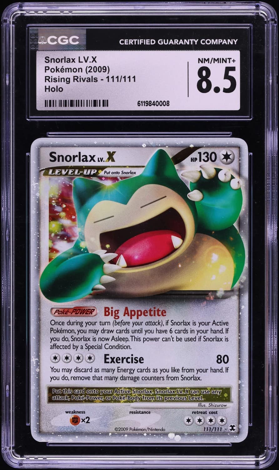 Snorlax Lv X