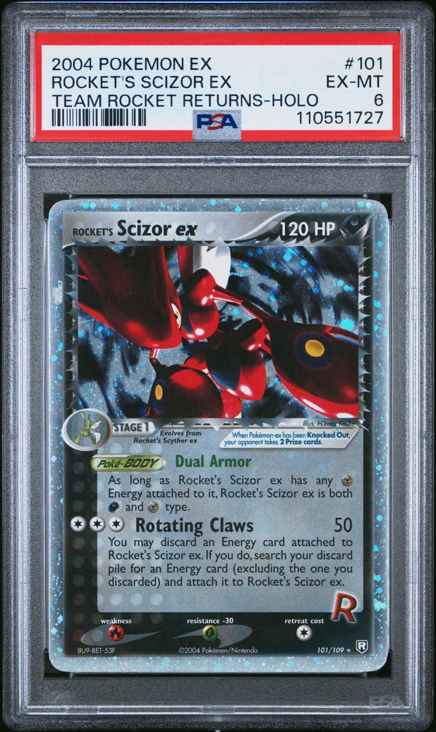 Rocket'S Scizor Ex