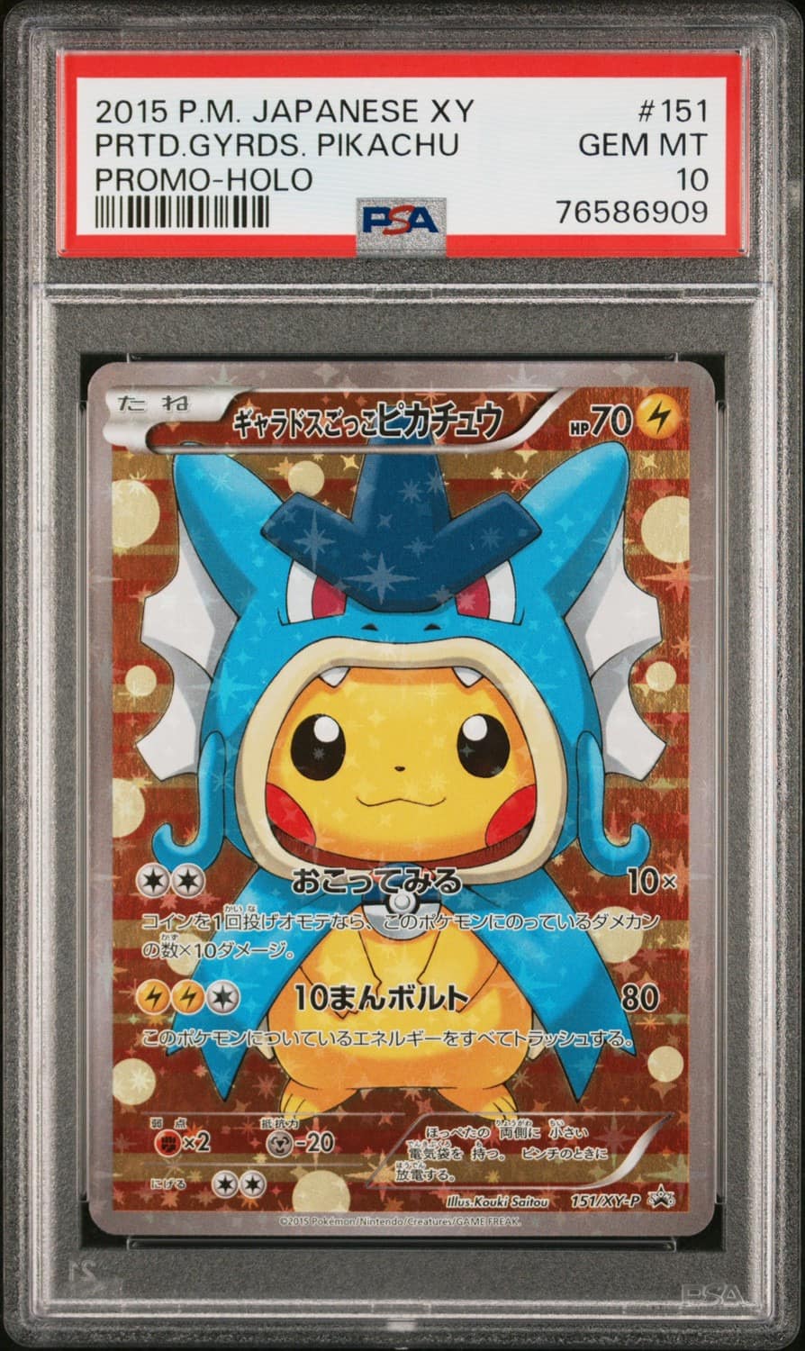 Pretend Gyarados Pikachu