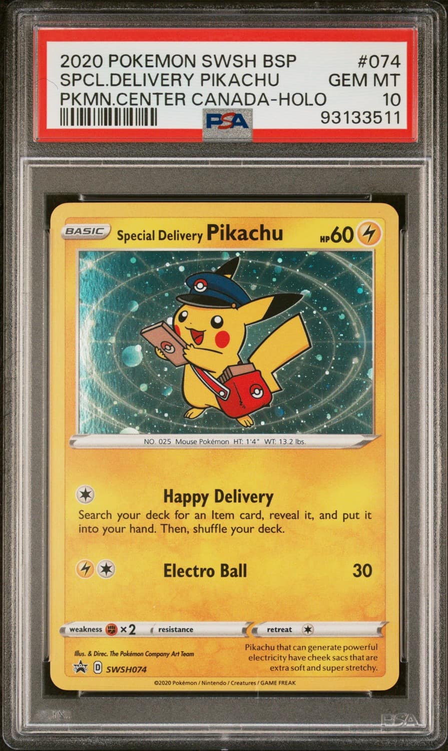 Special Delivery Pikachu