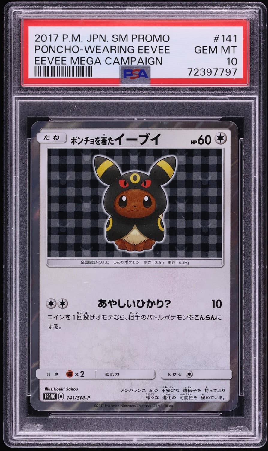 Poncho-Wearing Eevee