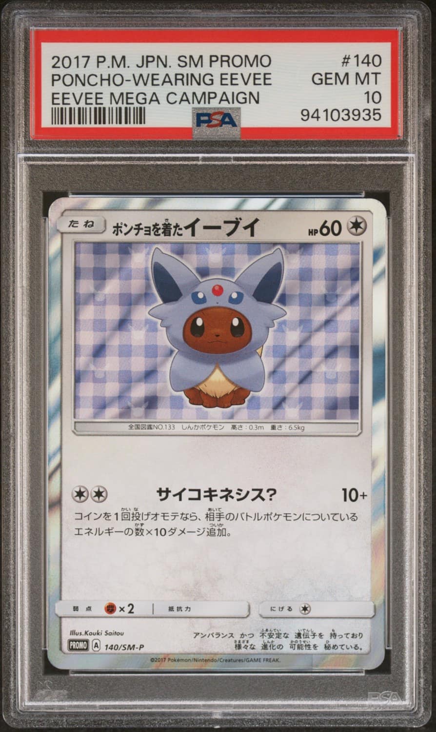 Poncho-Wearing Eevee