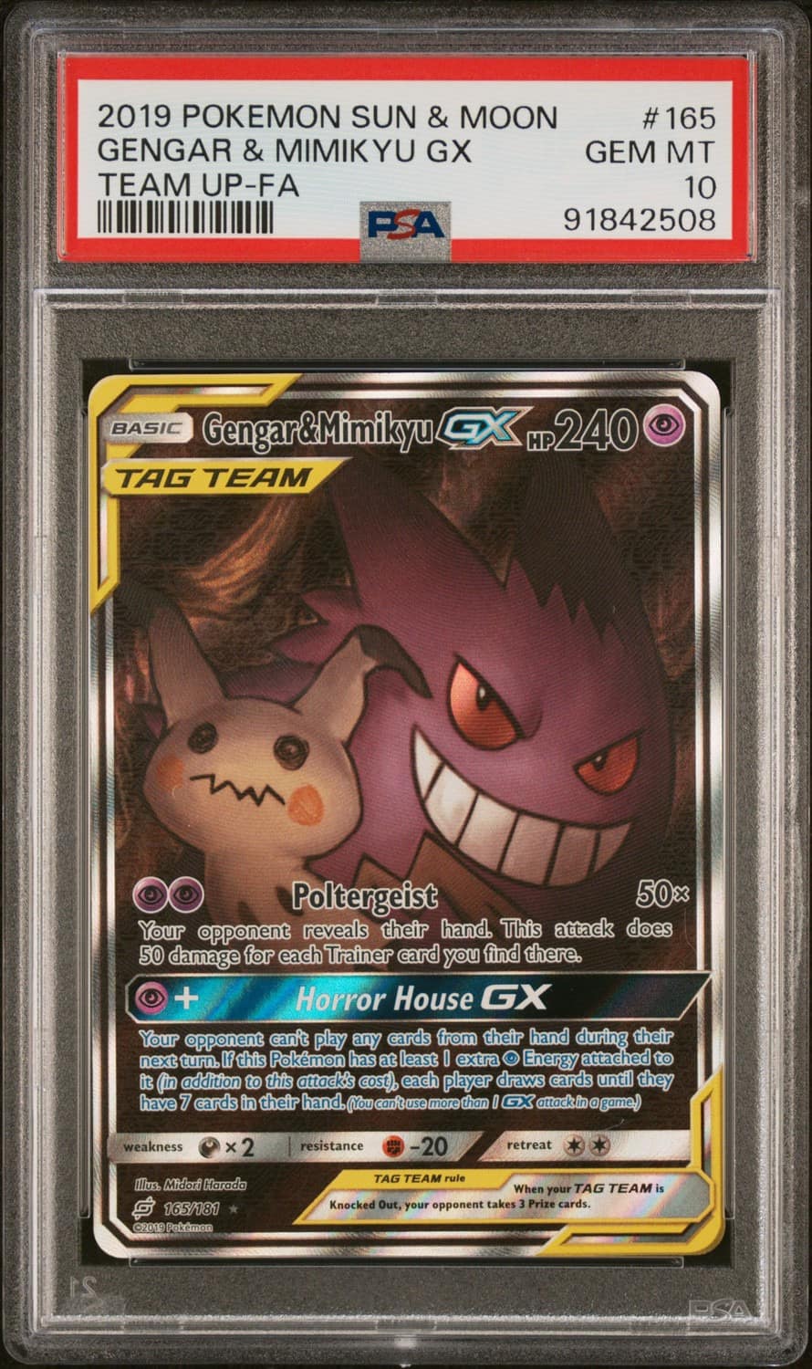 Gengar & Mimikyu Gx