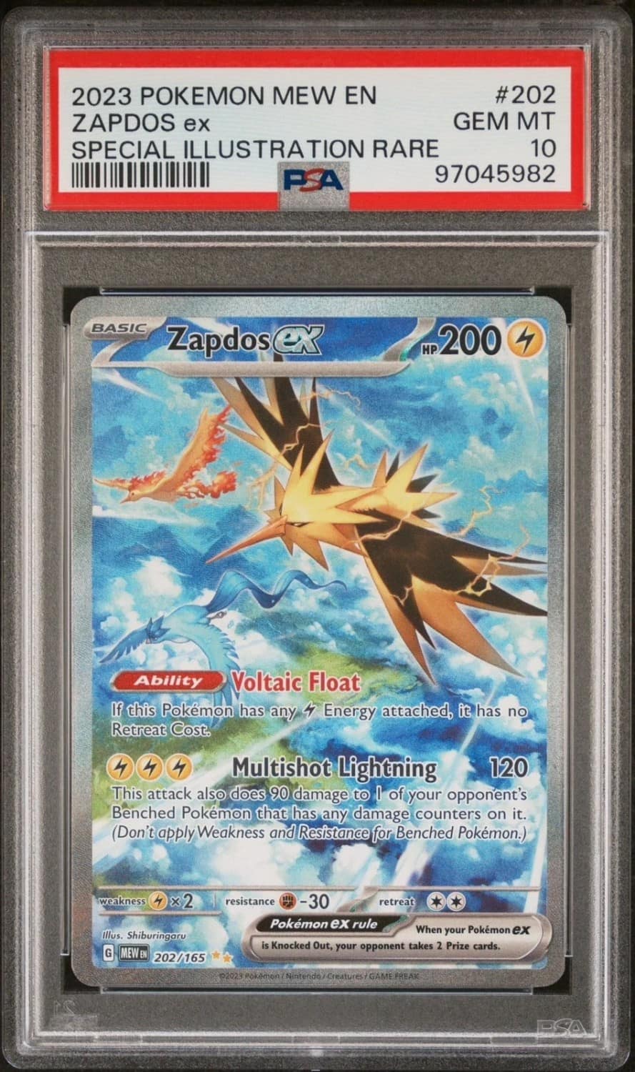 Zapdos Ex