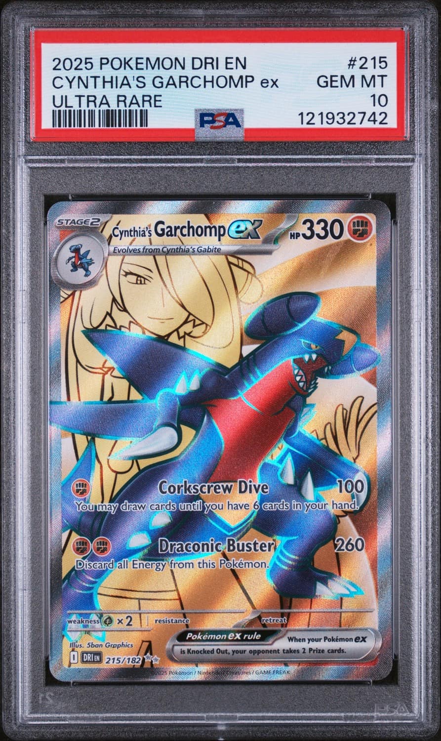 Cynthia'S Garchomp Ex