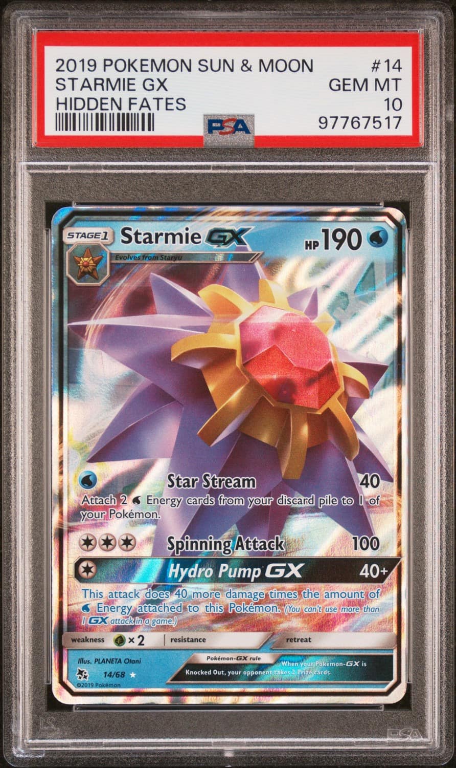 Starmie Gx