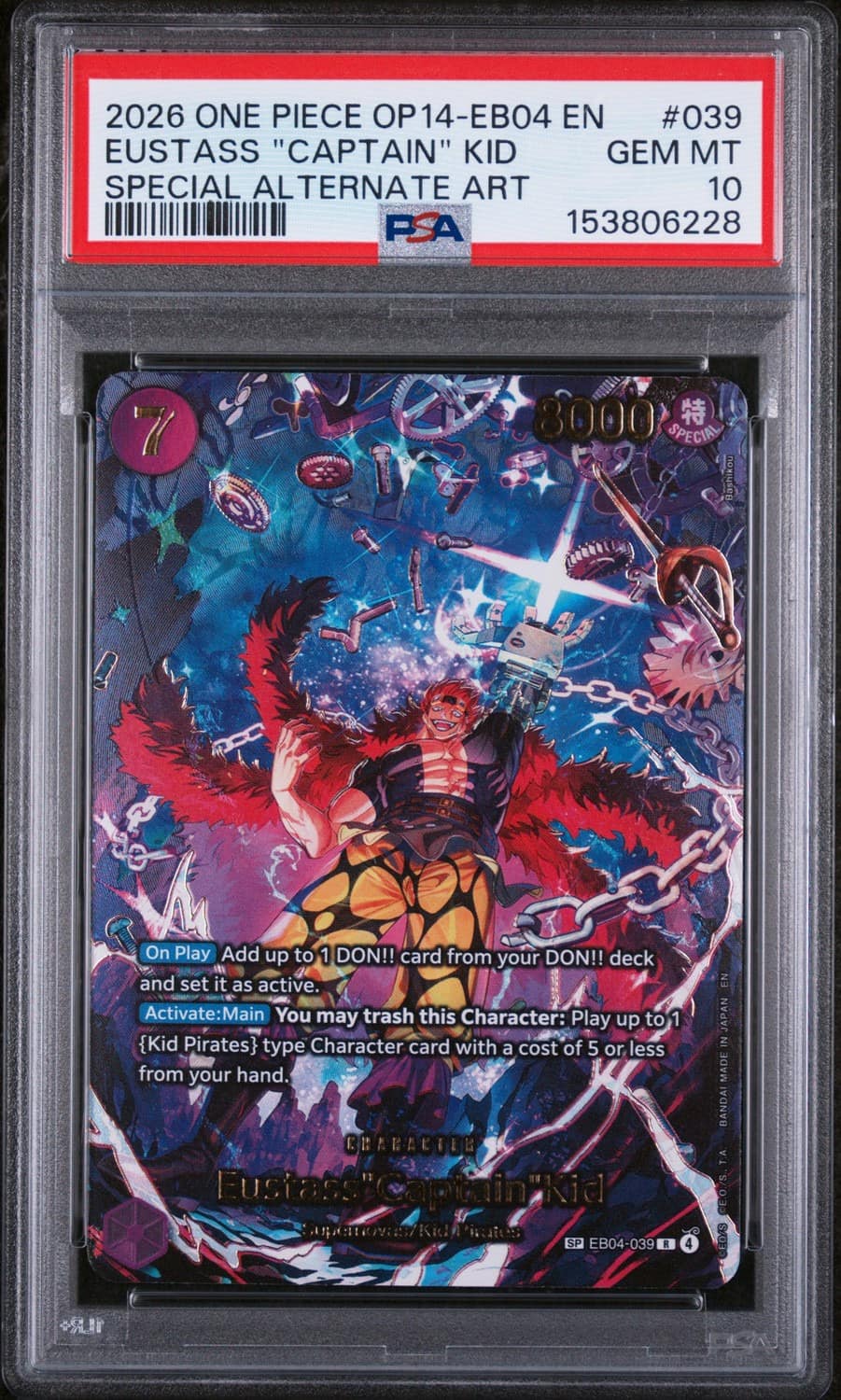 Eustass "captain" Kid