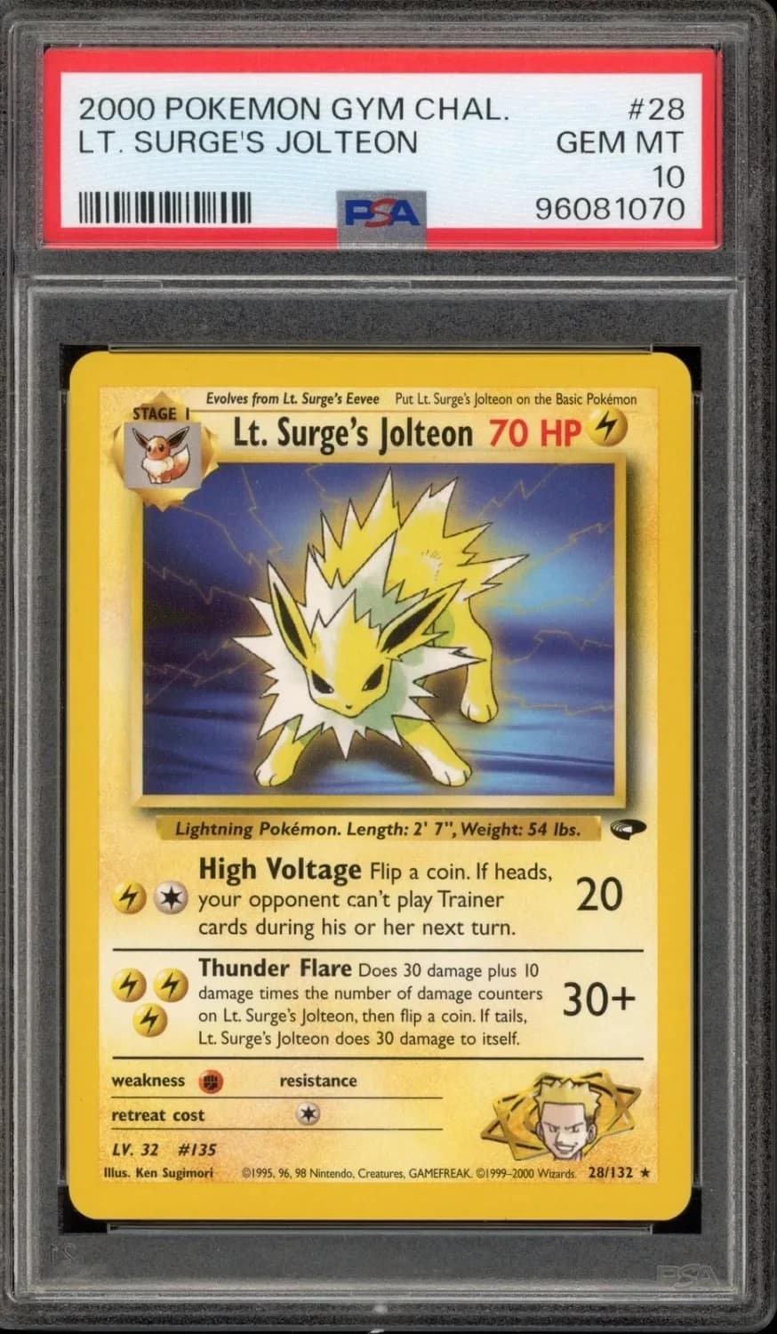 Lt. Surge'S Jolteon