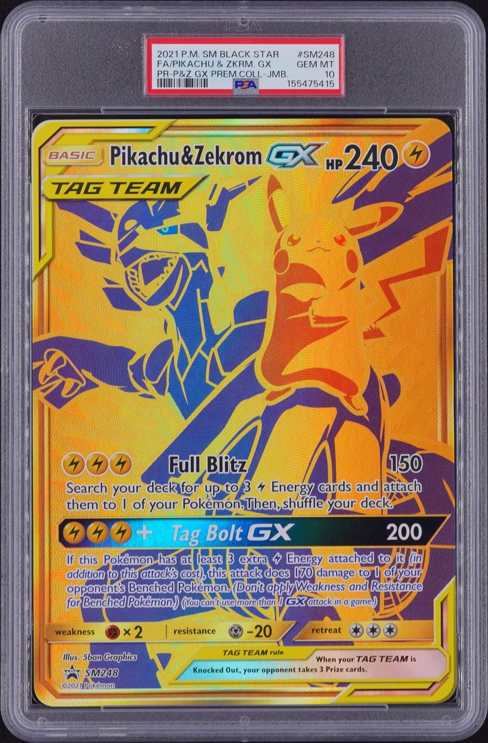Pikachu & Zekrom Gx