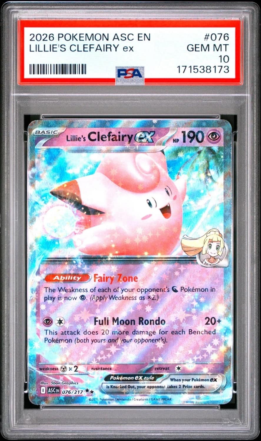 Lillie'S Clefairy Ex